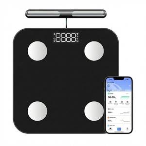 The Body Smart Scale: 8-Electrode Health Pod Scale with 40+ Measurements Including Weight, Fat, BMI, Muscle Mass - Full Body Composition, 400 lbs Limit, 4xAAA Batteries Included - Retail: $149