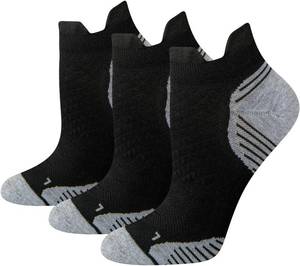 lot 2398 image: Amazon Essentials Womens Athletic Performance Low Cut Running Socks, Cushioned with Tab Back