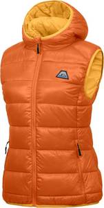 lot 2412 image: Mapamyumco Womens Quilted Puffer Vest Waterproof Lightweight Hooded Puffer Vest Full Zip Sleeveless Jacket Winter Outerwear SIZE XS