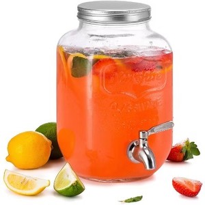 lot 11669 image: Kook Glass Beverage Dispenser, 1 Gallon