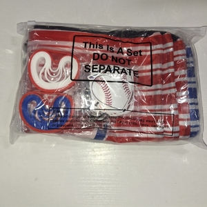 lot 11672 image: WILLBOND 86 PCS BASEBALL PARTY FAVORS OR BASEBALL THEMED BIRTHDAY PARTY
