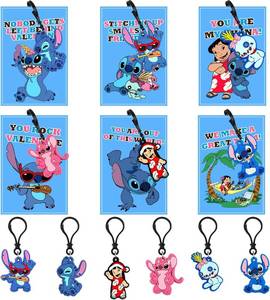 lot 11682 image: Valentines Cards for Kids Classroom 24 Cards with 24 Keychains Valentines Day Gifts for Kids Valentine Exchange Cards for Boys Girls School Party Favors
