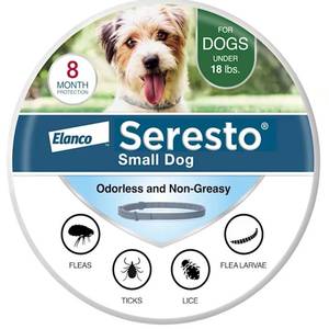 lot 11735 image: Elanco Seresto Solid Dog Flea and Tick Collar ImidaclopridFlumethrin 0.44 oz