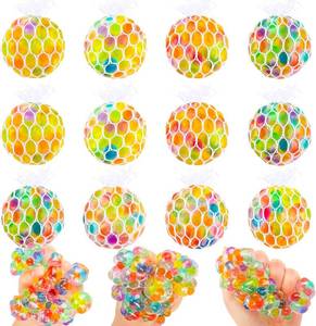 lot 11746 image: 28Pack Stress Relief Balls for Easter Eggs Fillers, Fidget Toy Squeeze Sensory Squishy Balls for Easter Eggs Hunt Easter Basket Stuffers Party Favors Prizes