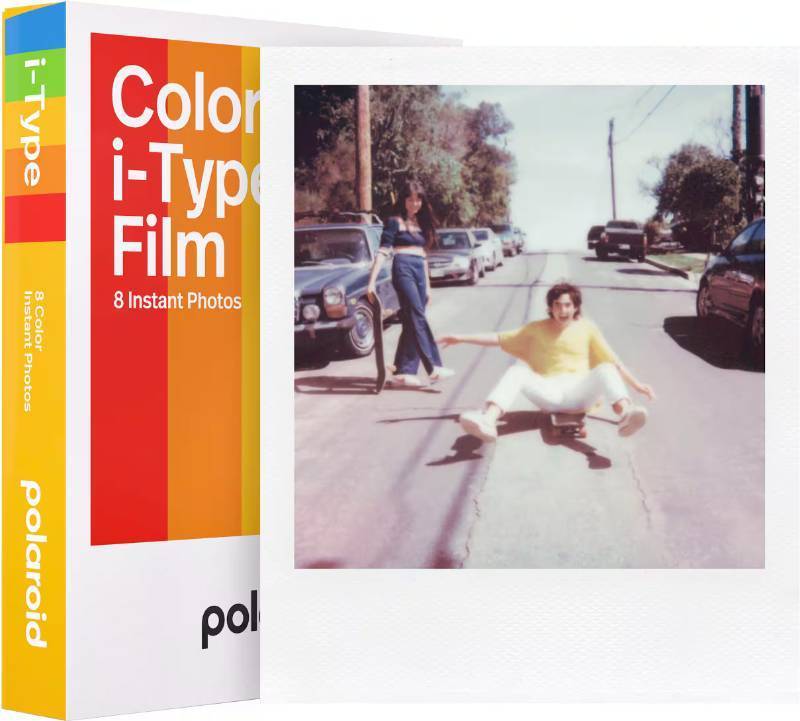 lot 12059 image: Polaroid - i-Type Color Film - White