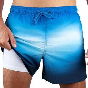lot 2460 image: Kanu Surf Mens 5  Adventure Men s Swim Trunks   UPF 50 Quick-Dry Bathing Suit Shorts with Pockets & Compression Liner SIZE XXL