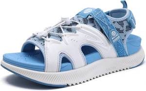 lot 2474 image: ONCAI Walking Sandals for Women,Sport Athletic Hiking Sandals With Arch Support Orthotic Outdoor Footbed for Plantar Fasciitis, Sandalias Mujer with Adjustable Straps SIZE 11