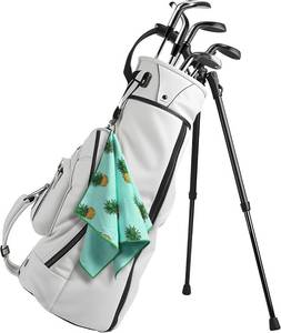lot 3252 image: Tough Outdoors Golf Towel (15x 25) - Golf Bags for Men & Women-Golf Bag Towel, Golf Club Towel & Microfiber Golf Towel-Golf Rag with Clip