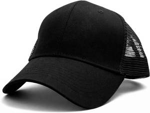 lot 3279 image: MDSTYLE Trucker Hat for Men Women, Mesh Back Snapback Cap, Cotton Front Adjustable Baseball Hat, Breathable Summer Outdoor