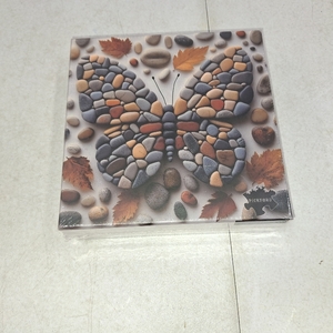 lot 3299 image: Butterfly Puzzles for Adults - 1000 Pieces, Colorful Flower Art Painting, Garden Theme, Hard Challenging Jigsaw