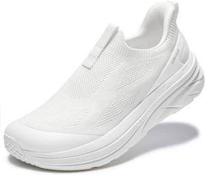 lot 3328 image: AIRHAS Womens Slip On Walking Shoes Breathable Sneakers for Women Lightweight Casual Shoes SIZE 9