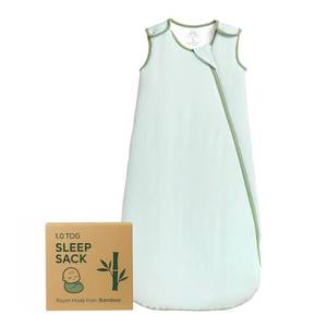 lot 5000 image: Rayon Made from Bamboo Sleep Sack 1.0 TOG 18-36 Months Unisex Baby Sleeping Bag with 2-Way Zipper Breathable Wearable Blanket Baby