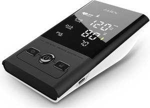 lot 5001 image: Automatic Upper Arm Blood Pressure Monitor, Large Display Dual User 2x90 Memory, Digital BP Machine with (8.5-16.5) Adjustable Cuff, Fast & Accurate BP Monitor (BlackWhite-AES392)
