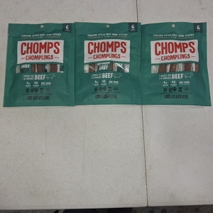 lot 64009 image: 3 Packs CHOMPLINGS Italian-Style Beef Sticks - 6ct0.5oz