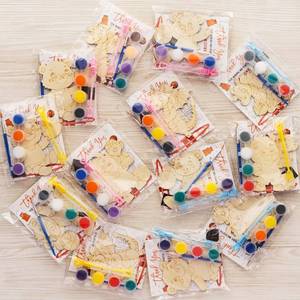 lot 64015 image: Basketball Party Favors - 12 PCS Sport Themed Party Supplies - Wooden Painting Kit with Bubble Wands & Maze Cards - Thank You for Coming Gifts for Kids - Party Goodie Bags Gifts Prizes Girls Boys