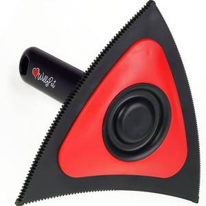 lot 64107 image: Triangle Pet Hair Remover with 3 Cleaning Modes- Innovative Dog Hair Remover for Car, Clothes, Carpet, & Furniture- Ergonomic Lint Remover for Couch- Pet Fur Remover Tool- Pet Hair Detailer for Car