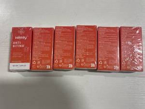 lot 3440 image: 6 Bottles Nail Biting Treatment for Kids, Stop Biting Pen Nail Biting Prevention, Thumb Sucking Deterrent Nail Biting Treatment for Adults, Natural Nail Care to Help Stop Nail Biting Habit Safe Solution