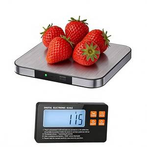 lot 3655 image: Rechargeable Split Digital Kitchen Food Scale - TRUDIN Weight Scale for Bread Making & Coffee Brewing, Max.22lb10kg,1g0.05oz Accuracy,5 Units with Large Backlit LCD,Wall-Mount (Light Silver)