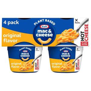 lot 3699 image: Kraft NotCo Original Flavor Plant Based Mac & Cheese, 2.05 oz Cup