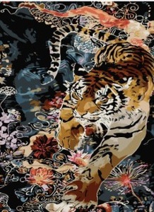 lot 3735 image: PAINT BY NUMBERS TIGER