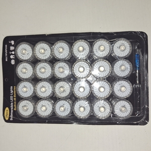 lot 3763 image: 24 PCS SUBMERSIBLE LED LIGHTS