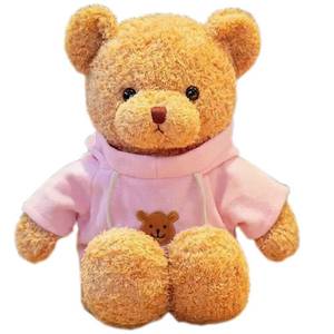 lot 7284 image: YUKOUQIAN Teddy Bear Stuffed Animal Cute Plush Doll SoftToy 11.8 Gift for Girls Boys Birthdays Christmas Childrens Day Halloween Thanksgiving Day (Pink Bear) - Retail $10