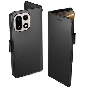 lot 7348 image: Aiziki for Oneplus 15 Case, PU Leather Flip Cover Wallet Protector with id Holder Card Slots Magnetic Closure Protective Phone Cover for One Plus 15 Wallet Case, Black - Retail $8