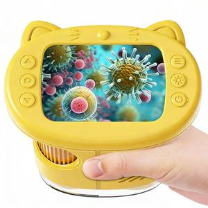 lot 7379 image: 1000X Handheld Digital Microscope for Kids  Wonderquest Microscope with 2.0 IPS Screen, STEM Toys for Ages 3-6 8-13 Girls Boys Child, Portable Edu Gift Age 4-6 8-12 Children Students - Retail $30