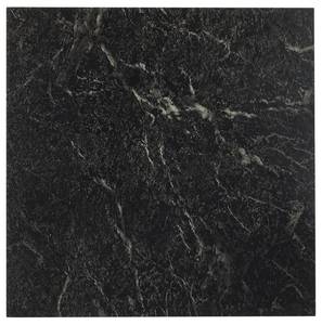 lot 7391 image: Nexus Self Adhesive 12-Inch Vinyl Floor Tiles, 20 Tiles - 12 x 12, Black wWhite Vein Marble Pattern - Peel & Stick, DIY Flooring for Kitchen, Dining Room, Bedrooms & Bathrooms by Achim Home Decor - Retail $18
