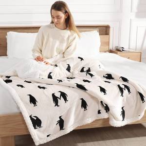 lot 7392 image: Molatink Heated Blanket Twin Electric Blanket 62x84 Heating Blanket, Upgraded Ultra Comfortable Sherpa Twin Size Heated Blanket with 5 Heating Levels & 10 Hrs Auto-Off, Machine Washable, Ideal Gift - Retail $40