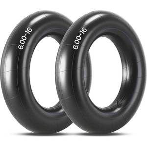 lot 7420 image: AR-PRO Replacement 6.00-16 Heavy-Duty Inner Tubes for Tractor, Trailer, Truck and More 600-16 Tires - with TR15 Valve Stems - Made from Durable Butyl Rubber (2-Pack) - Retail $30