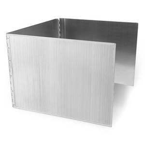 lot 7449 image: 3 Sided Oil Splatter Guard, Upgrade Stainless Steel Anti Splatter Shield for Stove Top Cooktop, Foldable Grease Splatter Screen Oil Barrier, 15.7 x 11.8 (H) - Retail $26