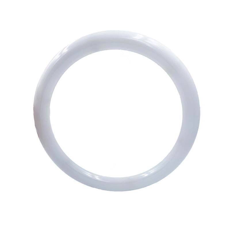 lot 15968 image: LED T9 Circline Light Bulb, 12 Inch LED Circular Ceiling Light, 18W 1900lm 5000K Daylight White, Replacement for 32W Circular Fluorescent Light Bulb(FC12T9), Ballast Bypass Required(12 inch-5000K) - Retail $29