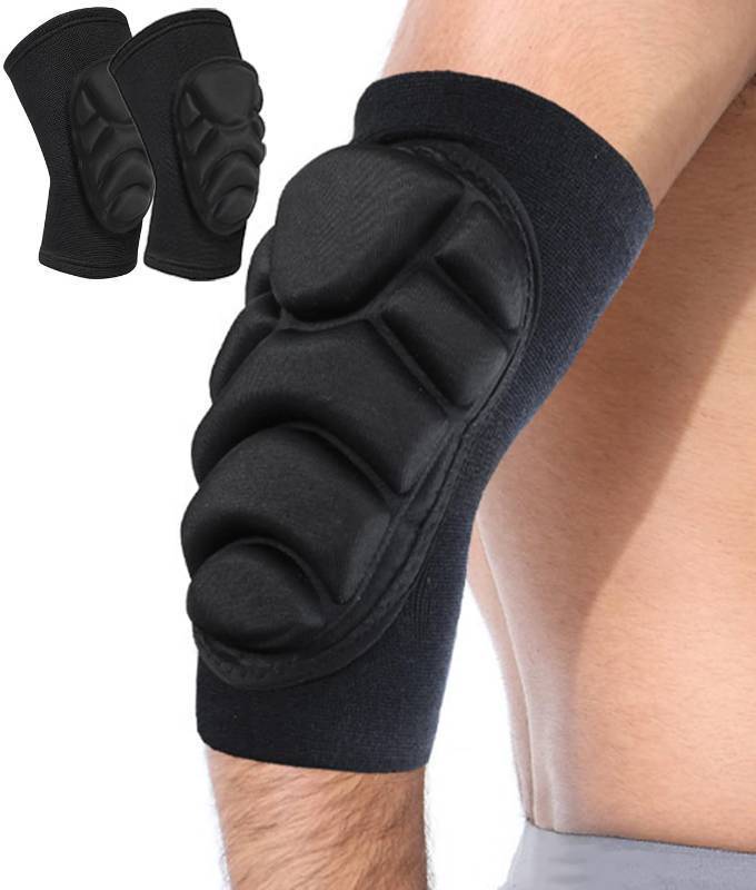 lot 25874 image: 2 Pack Elbow Pads Volleyball Elbow Guard Baseball, Skate Pads Skateboard Pads Mountain Bike Pads, Soft Padded Elbow Sleeve for Volleyball Baseball Biking Roller Skating (Small) - Retail $9