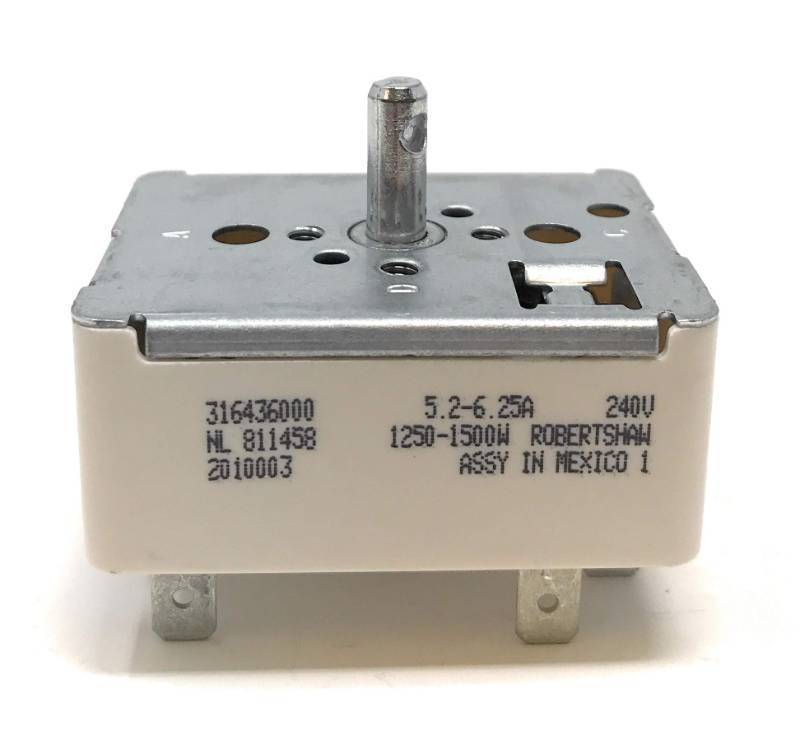 lot 54960 image: OEM Cooking Switch 316436000, NL811458 - Retail $25