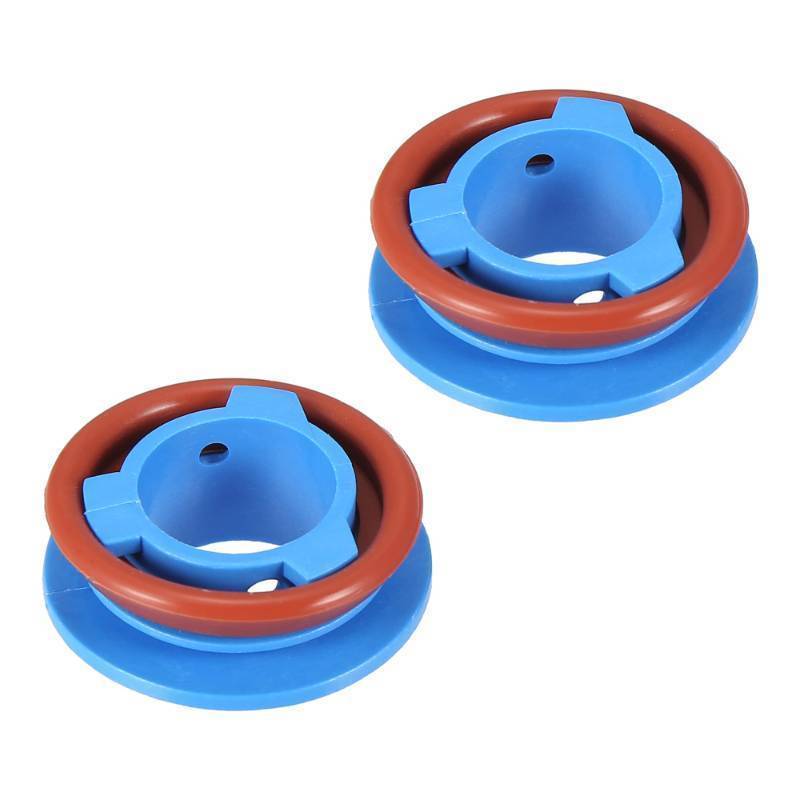 lot 55077 image: 2pcs H11 LED Headlight Adapter Base Bulb Sockets Retainer Holder Universal for Car Blue - Retail $9