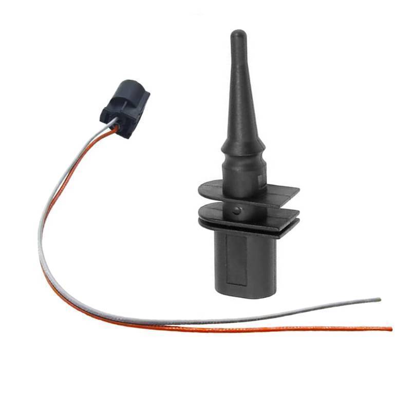 lot 55086 image: Outside Ambient Air Temperature Temp Sensor 65816905133 with Connector Pigtail Plug 65816905050 Compatible with BMW 128i 323i 325i 328i 330Ci 528i 530i 550i M3 M5 M6 X3 X5 X6 Z4 Z8 Mini Cooper