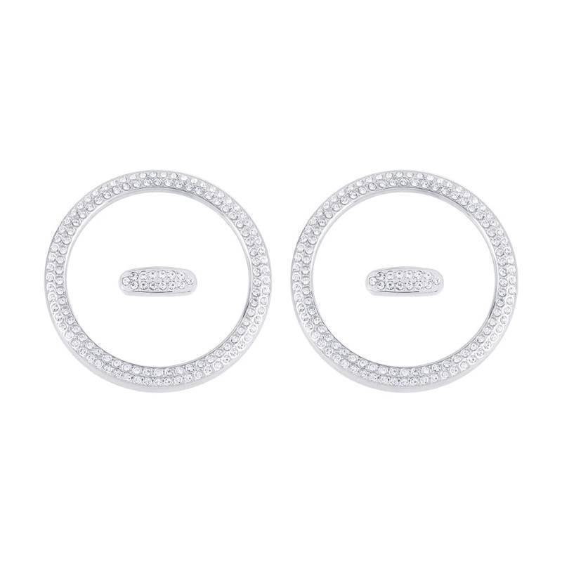 lot 55420 image: 1797 Car Back Seat AC Outlet Covers fit for Mercedes Benz Bling Air Vent Accessories CLA GLA GLB A Class H247 X247 C118 W177 Crystal Silver (2pcs only) - Retail $13