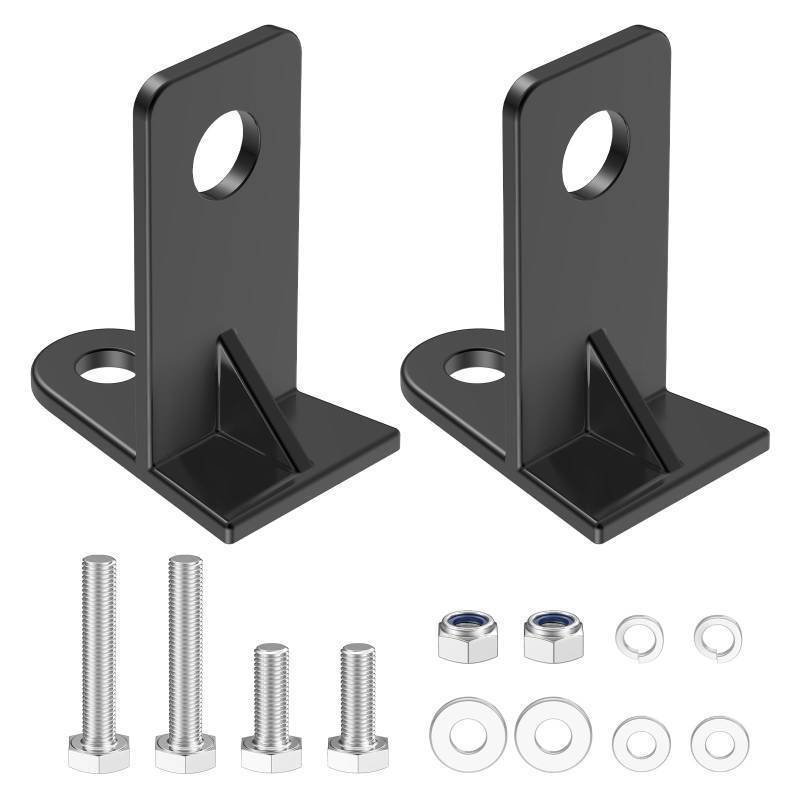lot 55478 image: Golf Cart Seat Belt Bracket Mounting Kit, 22 Front Row Seat Belt Mounting Bracket Adaptor for 4 Passenger Club Car Precedent TempoOnward(missing screw and nuts) - Retail $14