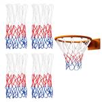 4 Pcs Small Net Replacement for 8 Loops Mini Basketball Hoop, Rainproof Sunscreen for All-Weather 8-10.25" Rims Basketball Hoop Net for Indoor and Outdoor Replacement Net - Retail: $6"
