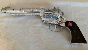 lot 189 image: Vintage Nichols Toy Cap Gun Mustang Pistol