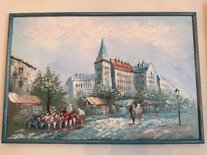 lot 198 image: Art - Oil on Canvas, D. Stone