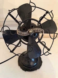 Antique Westinghouse Whirlwind Fan, Style 280598, Still Works Great!