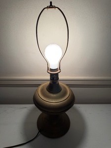 lot 237 image: Brass Lamp Base, Please See Pictures