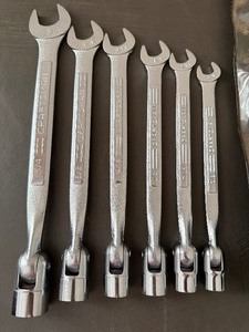lot 283 image: Craftsman Open End and Socket Wrenches, Full Set