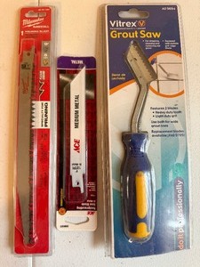 lot 291 image: Blades and Grout Saw