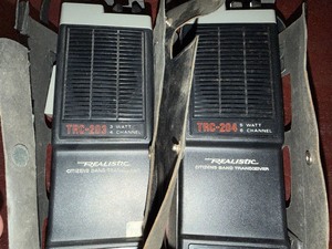 lot 310 image: Realistic Citizens Band Transceivers