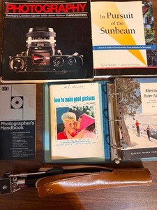 lot 346 image: Photography Books and a Tripod in Case