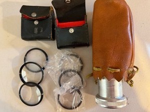 lot 347 image: Camera Lenses - Beck and Vivitar and Swift w Case