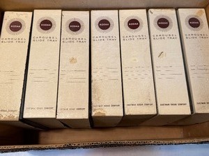 lot 349 image: Carousel Slide Trays, 6 Boxes